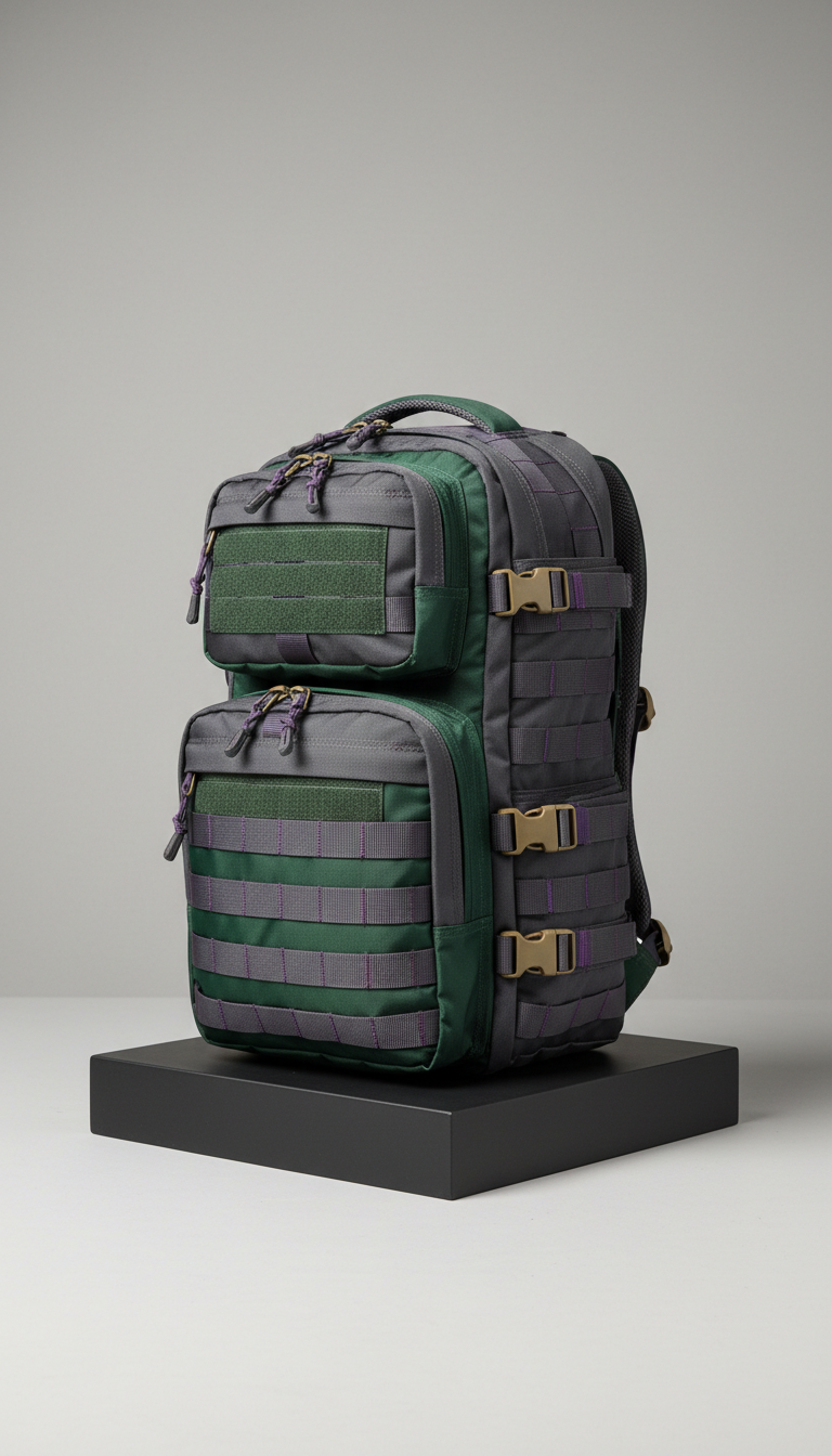 Zaino tattico nylon balistico