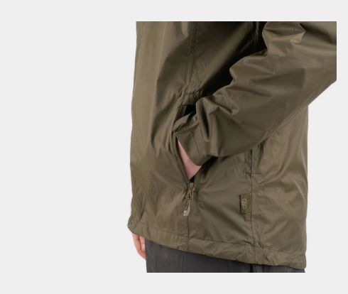 HIGHLANDER STOW & GO WATERPROOF JACKET