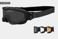 WILEY X BALLISTIC GOOGLE MOD. SPEAR IN BLACK COLOR